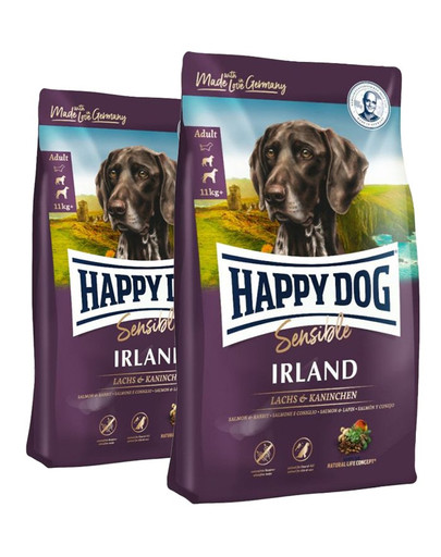 HAPPY DOG Supreme Sensible Irlande 2 x 12.5 kg