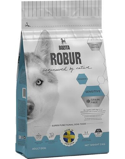 BOZITA Robur Sensitive Grain Free Reindeer 950 g