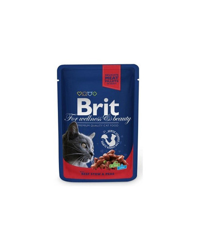 BRIT Premium Cat Adult sachets en sauce pour chats 24 x 100 g