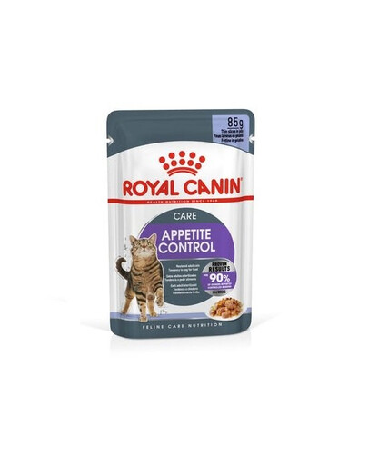 ROYAL CANIN Appetite Control Jelly 85 g nourriture humide pour chats adultes ayant un appétit excessif