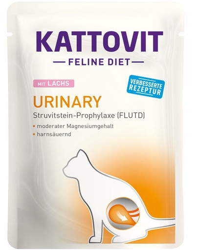 KATTOVIT Feline Diet Urinary saumon 85 g