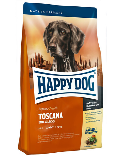 HAPPY DOG Supreme toscana 12.5 kg + Irland 12.5 kg