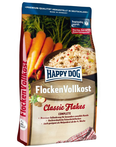 HAPPY DOG Flocken Vollkost 10kg