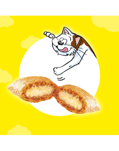 DREAMIES Variety Snack Box Friandises pour chats au poulet, au fromage et au saumon 720 g