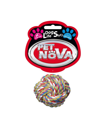 PET NOVA DOG LIFE STYLE Boule de coton Superdental 6cm