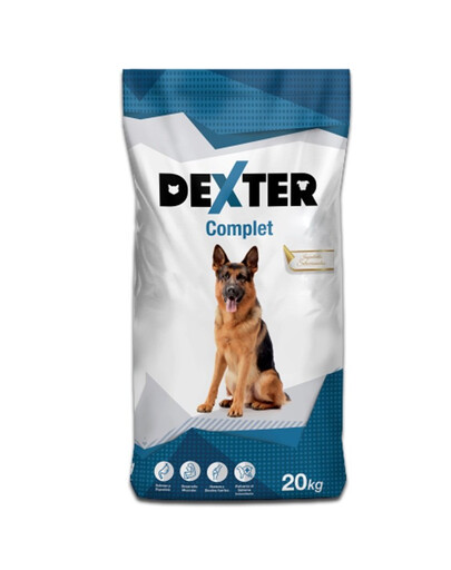 REX Dexter Complete 20kg aliments secs pour chiens adultes de grande race