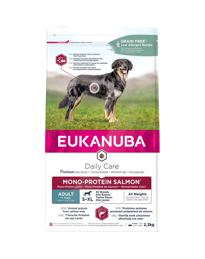 EUKANUBA Daily Care Adult Monoprotein saumon 2,3 kg