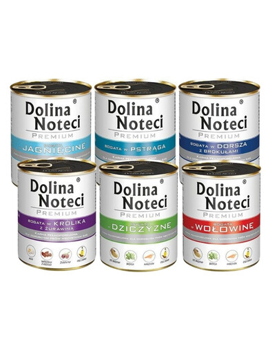 DOLINA NOTECI Premium Mélange de saveurs sans volaille 30x800g