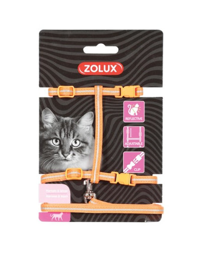 ZOLUX Set de marche pour chat orange