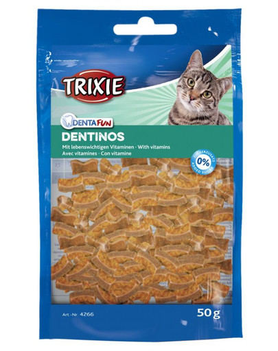 TRIXIE Vitamines pour chat Dentinos 50 g