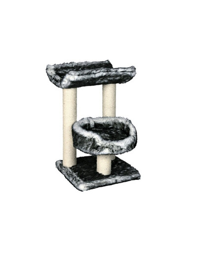 TRIXIE Griffoir pour chat "Isaba" 62 cm noir / blanc