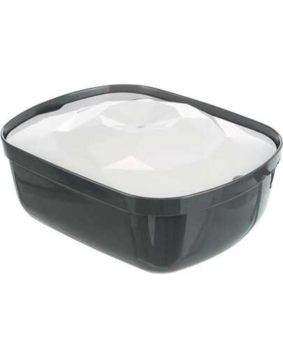 TRIXIE Fontaine d'eau Polygon 2,5 l 28 x 11 x 22 cm