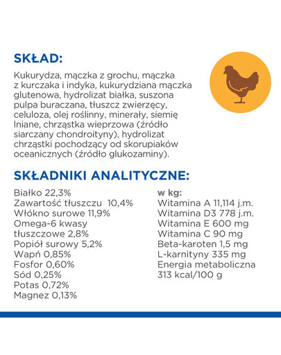 HILL'S Science Plan Adult Light Large breed croquettes au poulet 14 kg