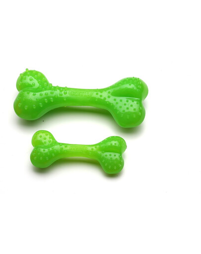 COMFY Os dentaire arôme menthe Jouet vert 12,5cm