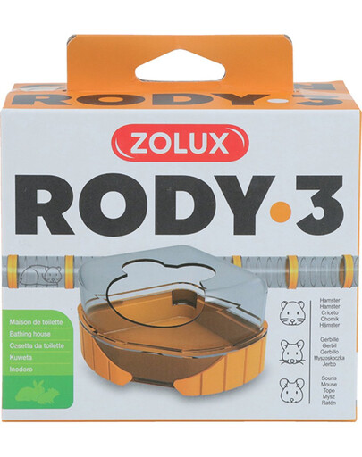 ZOLUX Toilette hamster RODY3 jaune