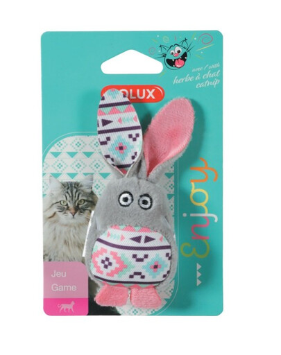 ZOLUX KALI jouet pour chat lapin gris