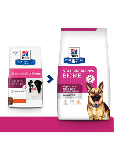 HILL'S Prescription Diet Canine GI Biome 10 kg aliments pour chiens souffrant de maladies digestives