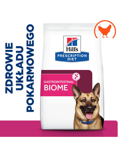 HILL'S Prescription Diet Canine GI Biome 10 kg aliments pour chiens souffrant de maladies digestives
