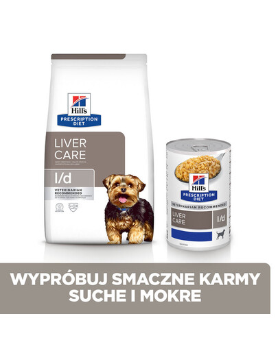 HILL'S Prescription Diet Canine l/d 4 kg nourriture pour les chiens souffrant de maladies du foie