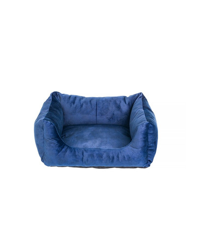 FERA Glamour canapé-lit rectangulaire bleu L 65x75x27 cm