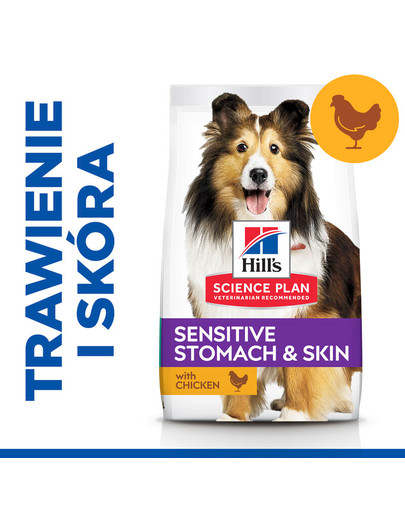 HILL'S Canine Adult Sensitive Stomach & Skin 14 kg