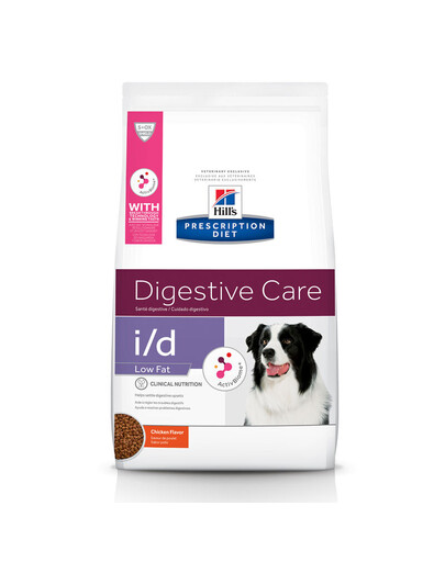 HILL'S Prescription Diet Digestive Care i/d Canine Low Fat  poulet 12 kg