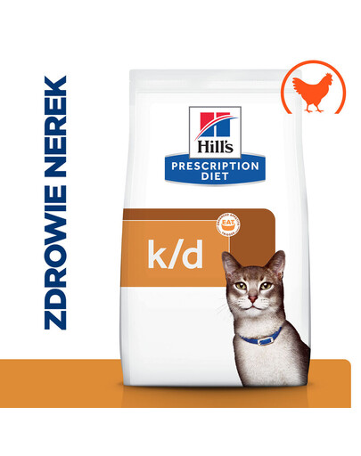 HILL'S Prescription Diet Cat K/D Kidney Care 3 kg