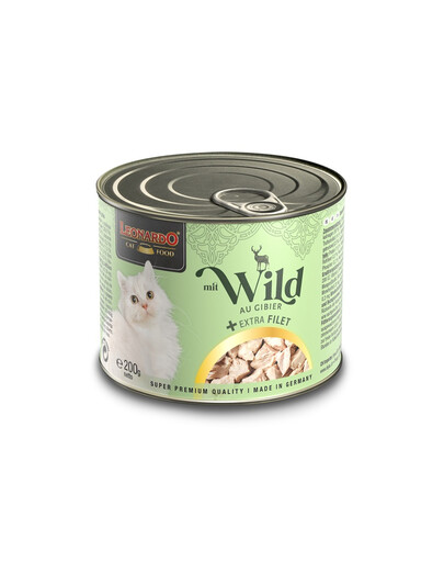 LEONARDO Gibier avec extra filet 6x200 g