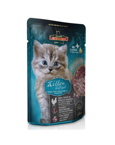 LEONARDO Finest Selection Kitten Volaille 16 x 85 g