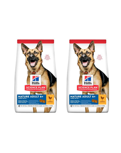 HILL'S Science Plan Canine Mature Adult 6+ Large breed 2x18 kg