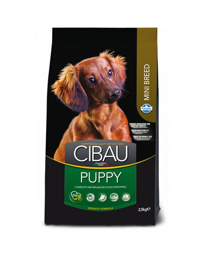 FARMINA Cibau Puppy mini - pour chiots de petites races - 2,5 kg