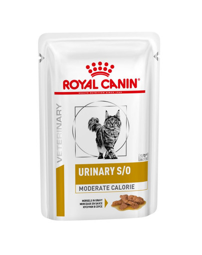 ROYAL CANIN Veterinary Diet Cat Urinary S/O Moderate Calories 48x85 g