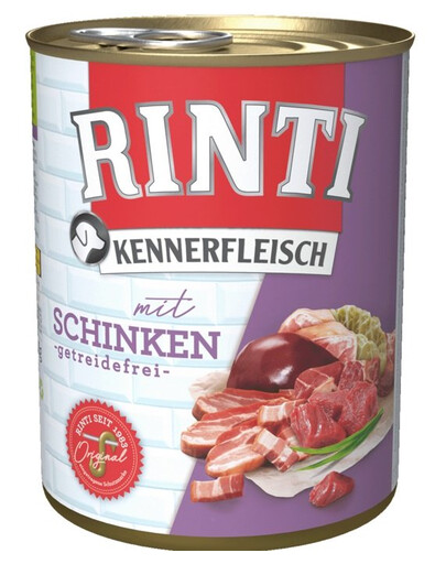 RINTI Kennerfleisch Ham - au jambon - 12 x 800 g