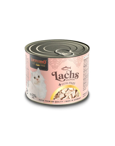 LEONARDO Saumon avec extra filet 12x200 g