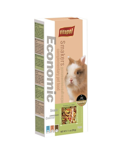 VITAPOL Economic Smakers pour lapin 2 pièces
