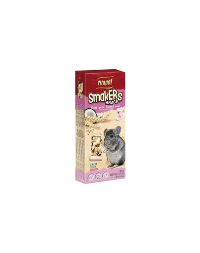 VITAPOL Smakers pour les chinchillas - noix de coco rose 90g