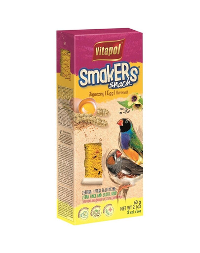 VITAPOL Smakers pour le poisson zèbre - œuf
