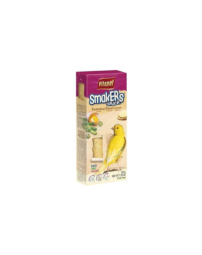 VITAPOL Smakers biscuit au sésame pour canaris 50 g