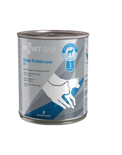 TROVET Unique Protein Lamb UPL pour chien et chat agneau 6x800 g