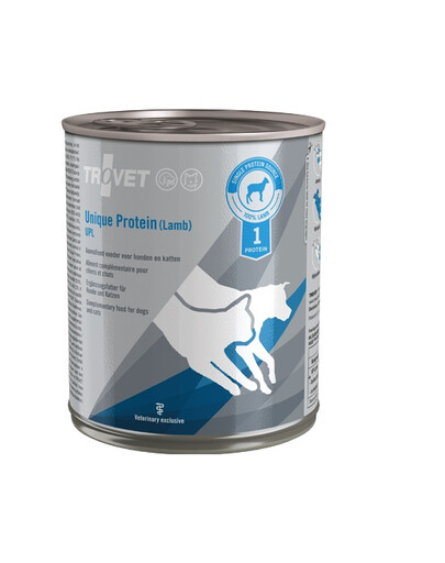 TROVET Unique Protein Lamb UPL pour chien et chat agneau 12x800 g