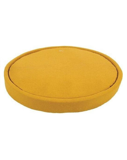 Coussin rond pour chien MILANO 70 cm Moutarde