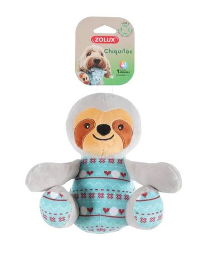 ZOLUX CHIQUITOS - Peluche en forme de paresseux assis