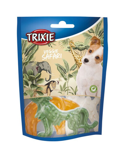 TRIXIE Veggie Safari friandise végétarienne pour chiens 3pc 84g