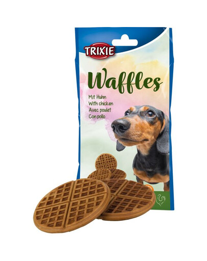 TRIXIE Gaufrettes au poulet pour chiens 100 g