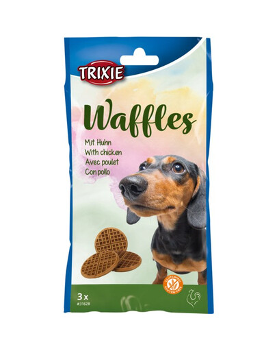 TRIXIE Gaufrettes au poulet pour chiens 100 g