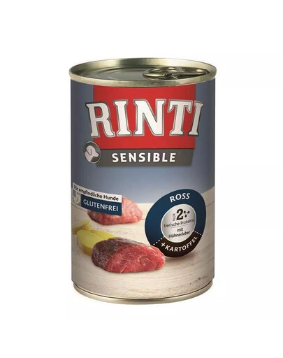 RINTI Sensible Cheval, au poulet et pommes de terre 400 g