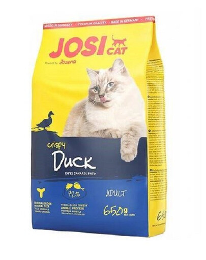 JOSERA JosiCat crispy duck Croquettes pour chat au canard 650g