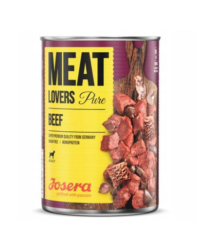 JOSERA Meatlovers pure bœuf 400g