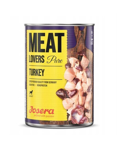 JOSERA Meatlovers pure dinde 800g