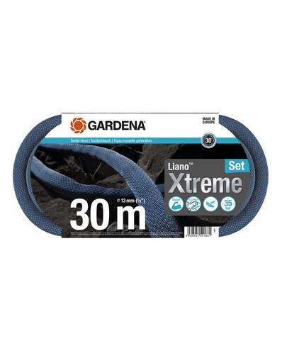 GARDENA Kit de 30 m de tuyau textile Liano Xtreme